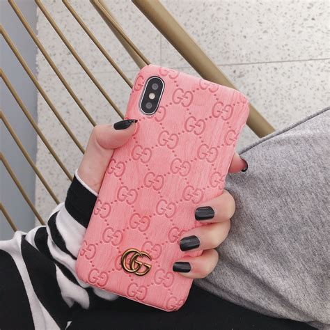 gucci hot pink iphone case|real Gucci phone case.